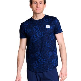 Saysky Flower Combat T-Shirt (Blue AOP)