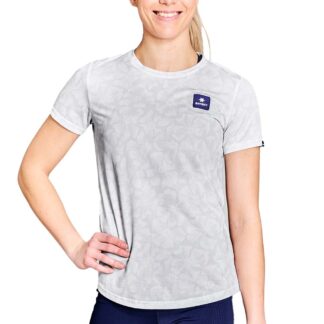 Saysky Flower Combat T-Shirt Women (White AOP)