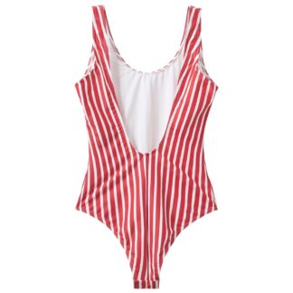 H2O Stripe Swim Suit (Red)