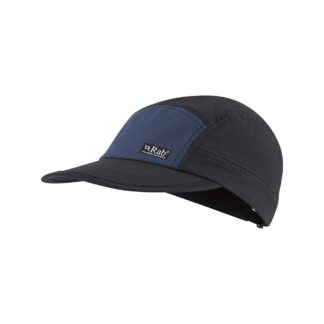 Rab Vista 5 Panel Cap (Ebony/Tempest Blue)