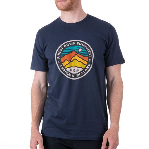Rab Stance 3 Peaks SS Tee (Deep Ink)
