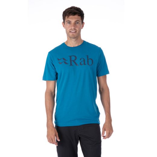 Rab Stance Logo SS Tee (Azure)