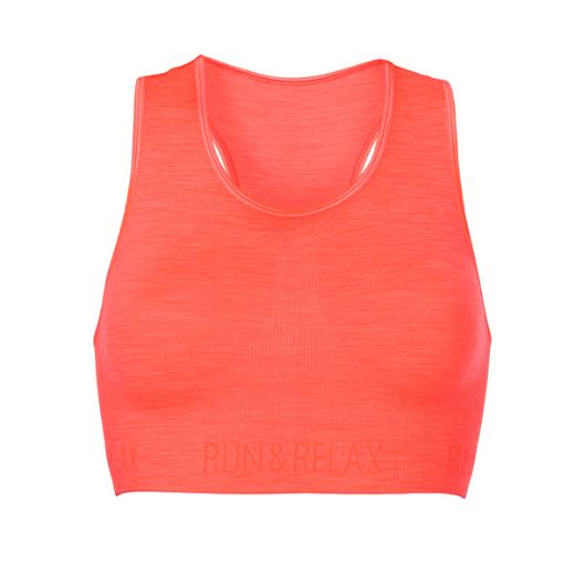 Run & Relax Seamless Sportsbra Medium Support (Coral Sunset)