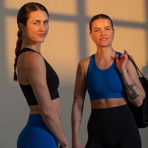 Run & Relax Seamless Sportsbra Medium Support (Atlantic Blue)