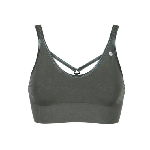 Run & Relax Leyla Yoga Bra (Camo Green)