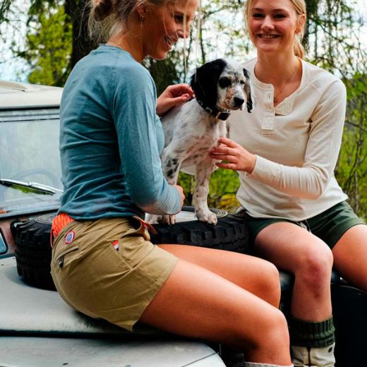Amundsen Sports 6incher Boulder Shorts Womens (Khaki)