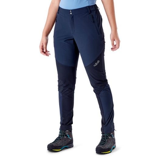 Rab Torque Mountain Pants Wmns (Beluga/Black)