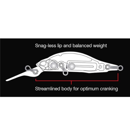 DUO Realis Rozante Shad 57MR (GA Sexy Dawn)