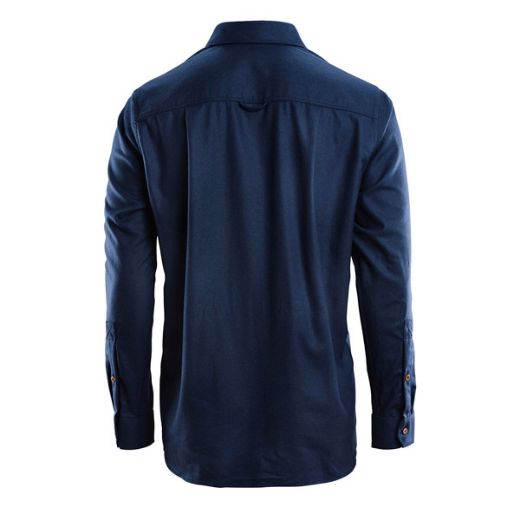 Aclima Reborn Woolshirt Men (Navy Melange)