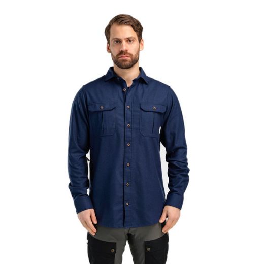 Aclima Reborn Woolshirt Men (Navy Melange)