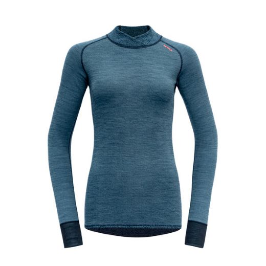 Devold Kvitegga Merino 230 Cross Neck Wmn (Ink)