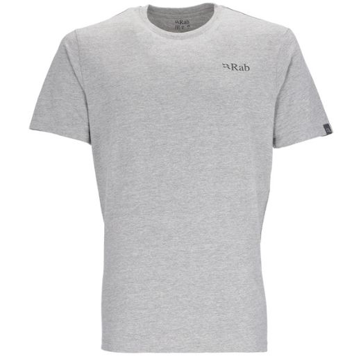 Rab Stance Mountain Peak Tee (Grey Marl)