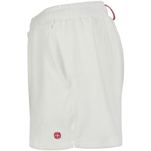 Amundsen 4incher Comfy Cord Shorts Womens (White)