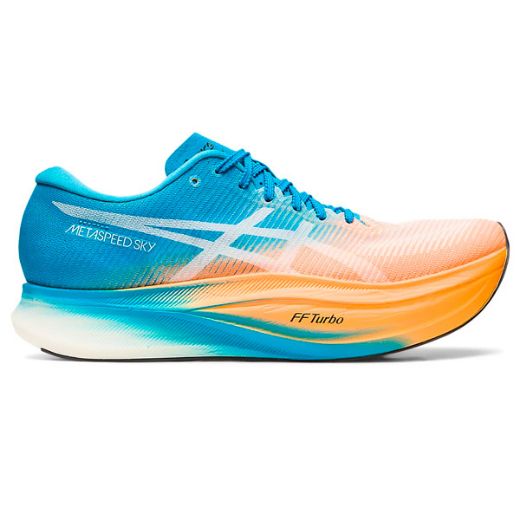 Asics Metaspeed Sky+ (Orange Pop/Island Blue)