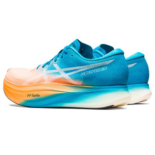 Asics Metaspeed Sky+ (Orange Pop/Island Blue)