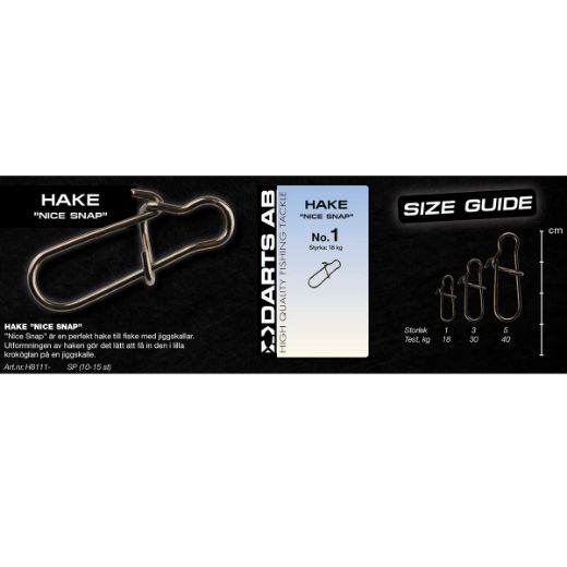 Darts Hake Nice Snap 5