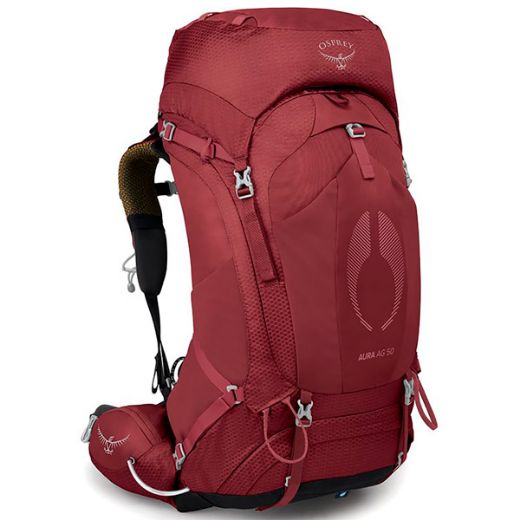 Osprey Aura AG 50 (Berry Sorbet Red)