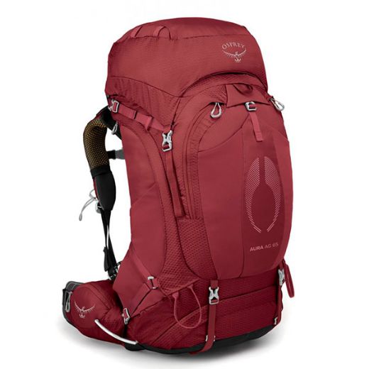 Osprey Aura AG 65 (Berry Sorbet Red)