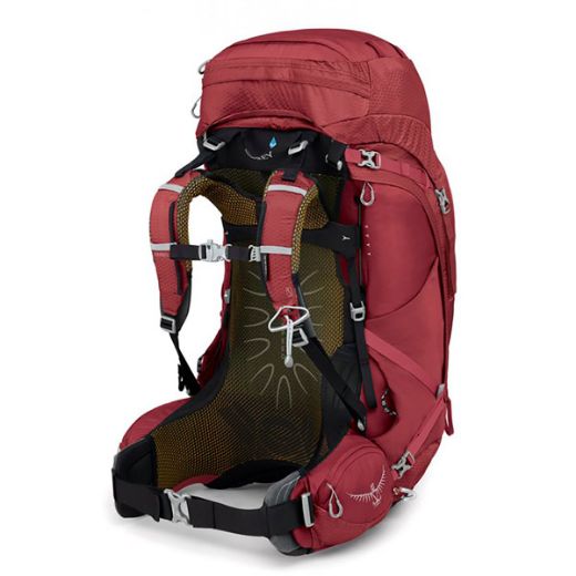 Osprey Aura AG 65 (Berry Sorbet Red)