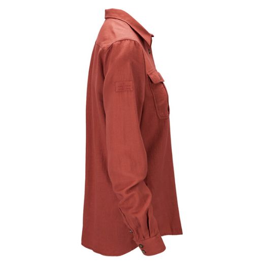 Amundsen Sports Flannel Shirt Womens (Burnt Red)