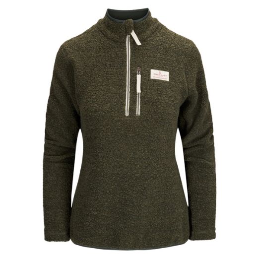 Amundsen Sports Hut Half Zip Womens (Spruce Green)