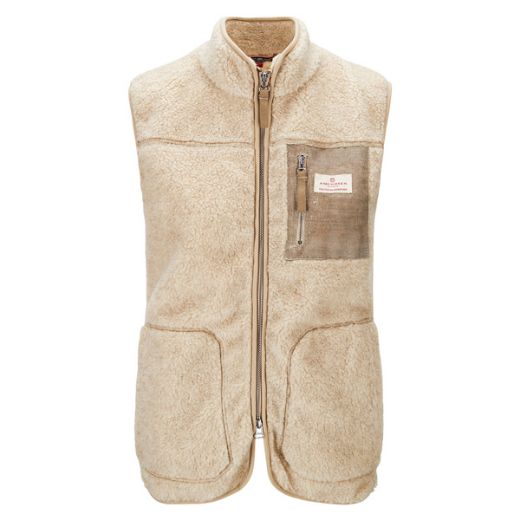 Amundsen Sports Heroes Wool Fleece Vest Womens (Natural)
