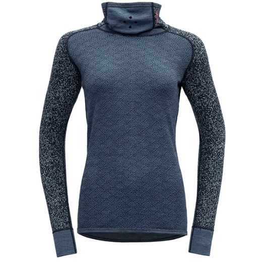 Devold Kvitegga Merino 230 H.Neck Wmn (Ink)