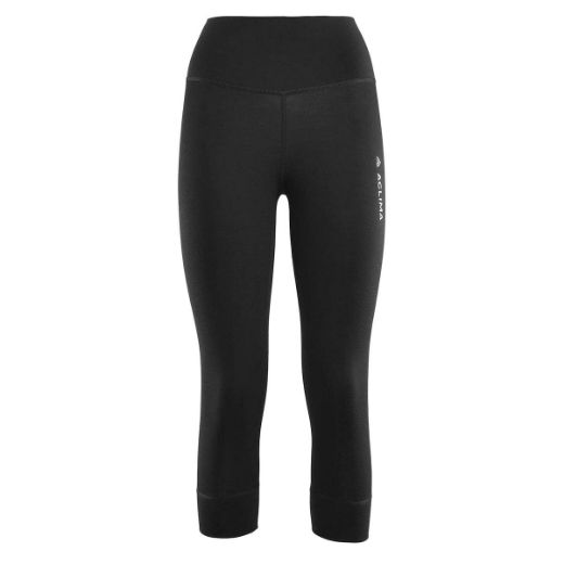 Aclima Warmwool 3/4 Longs Women (Jet Black)