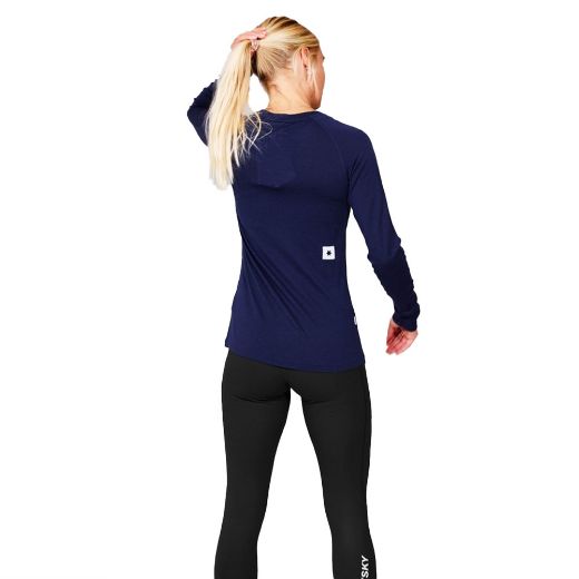 Saysky Merino165 Long Sleeve Wmns (Blue)