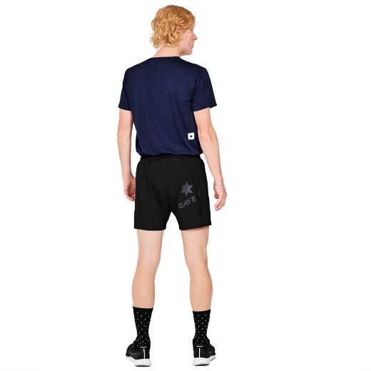 Saysky Pace Shorts 5" (Black)