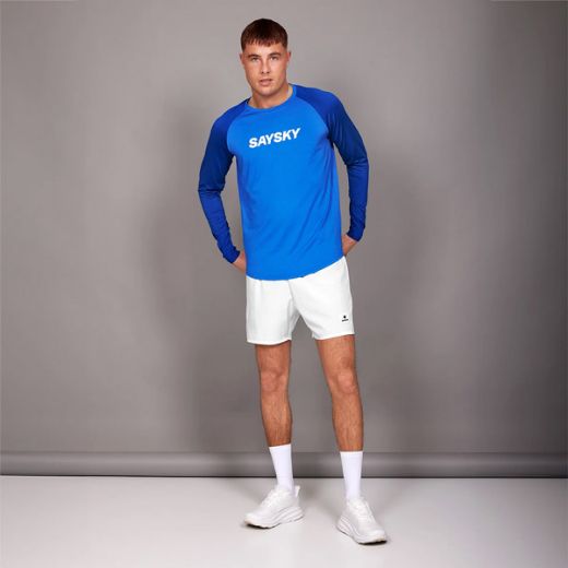 Saysky Logo Pace Long Sleeve (Blue)