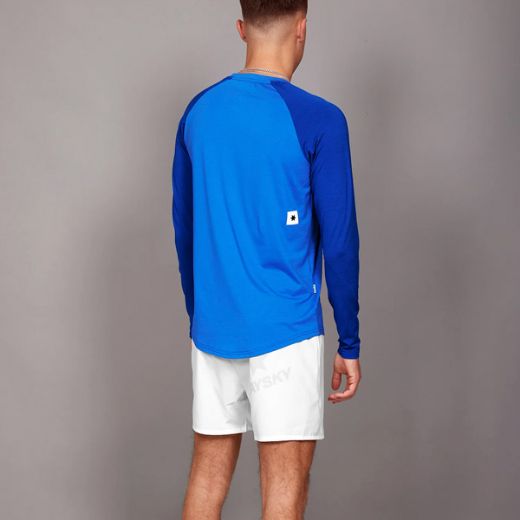Saysky Logo Pace Long Sleeve (Blue)