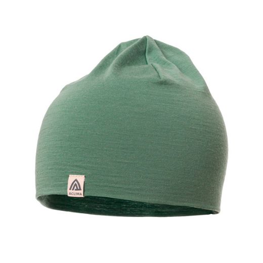 Aclima Lightwool 140 Relaxed Beanie (Dark Ivy)