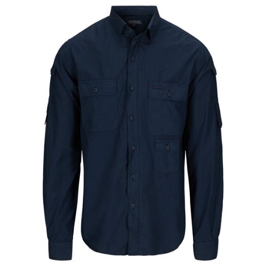 Amundsen Boulder Shirt Mens (Faded Navy)