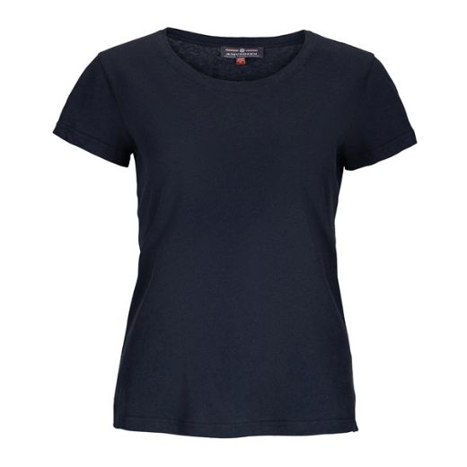 Amundsen Sports Linen Tee Womens (Faded Navy)