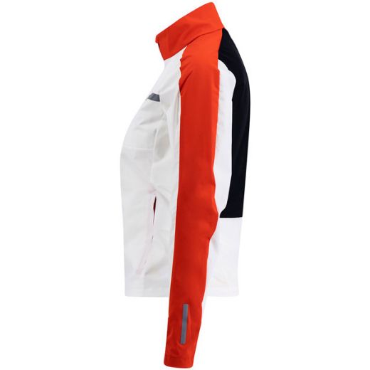 Swix Roadline Wind Jacket W (Bright White/Fiery Red)