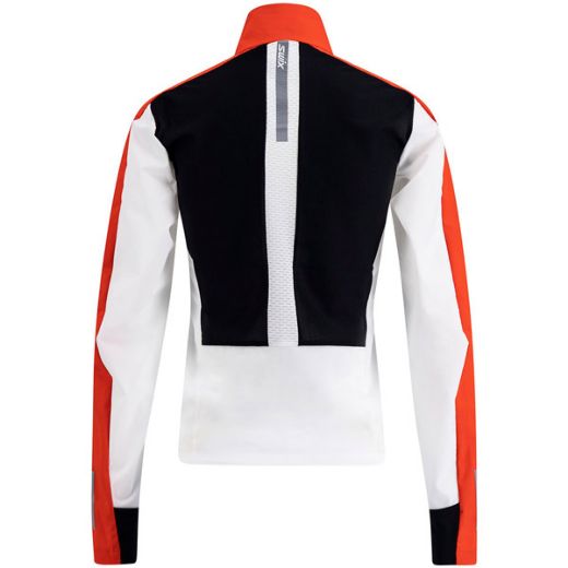 Swix Roadline Wind Jacket W (Bright White/Fiery Red)