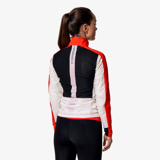 Swix Roadline Wind Jacket W (Bright White/Fiery Red)