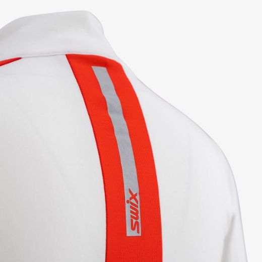 Swix Roadline NTS Half Zip Baselayer Top W (Bright White/Fiery Red)