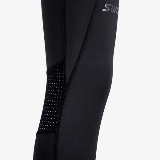 Swix Pace High Waist Cropped Tights W (Black)