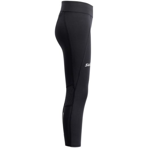 Swix Pace High Waist Cropped Tights W (Black)