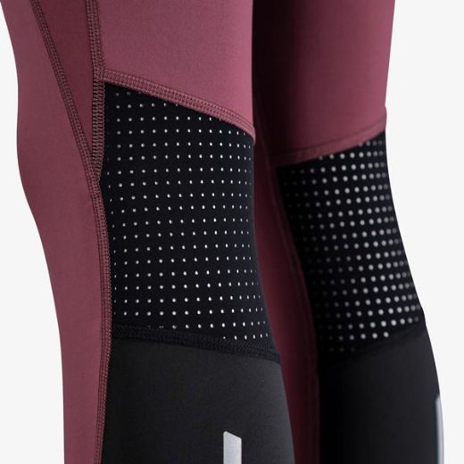 Swix Pace High Waist Cropped Tights W (Plum)