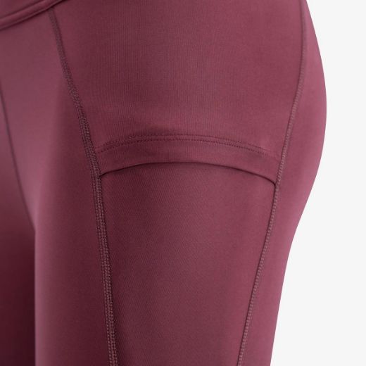 Swix Pace High Waist Cropped Tights W (Plum)