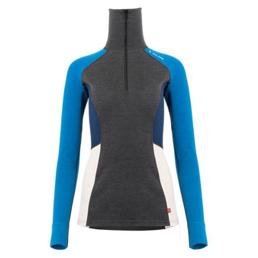Aclima Warmwool Polo Women (Marengo/Corsair/Beige Melange/Navy Blazer)