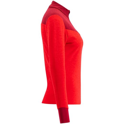 Swix Dynamic Midlayer Half Zip W (Swix Red/Rhubarb Red)