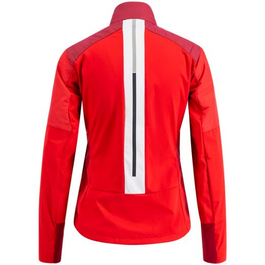 Swix Dynamic Hybrid Insulated Jacket W (Rhubarb Red/Swix Red)