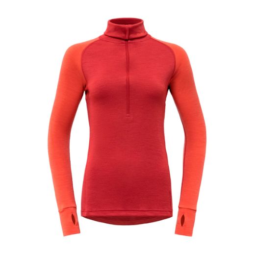 Devold Expedition Merino 235 ZipNeck Wmn (Beauty-Coral)