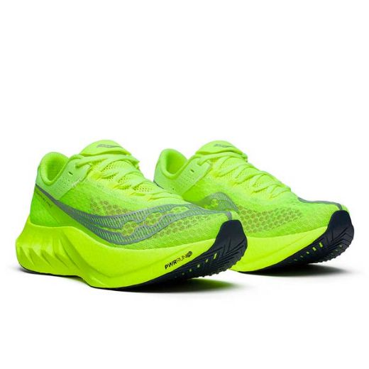 Saucony Endorphin Pro 4 Mens (Citron/Silver Jaune Pastel)