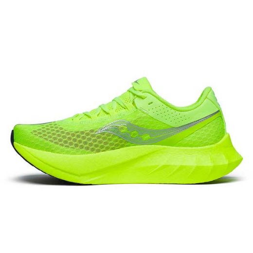 Saucony Endorphin Pro 4 Mens (Citron/Silver Jaune Pastel)
