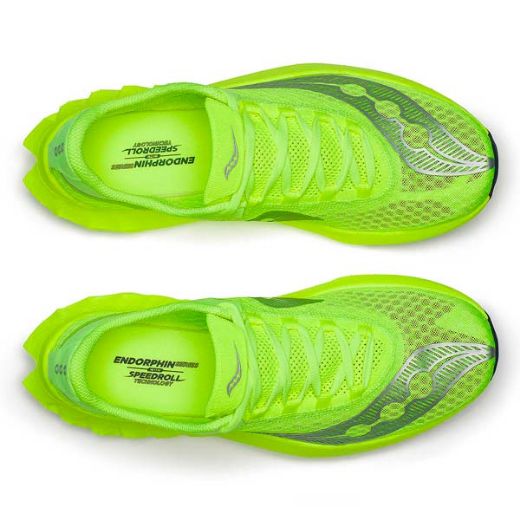 Saucony Endorphin Pro 4 Mens (Citron/Silver Jaune Pastel)
